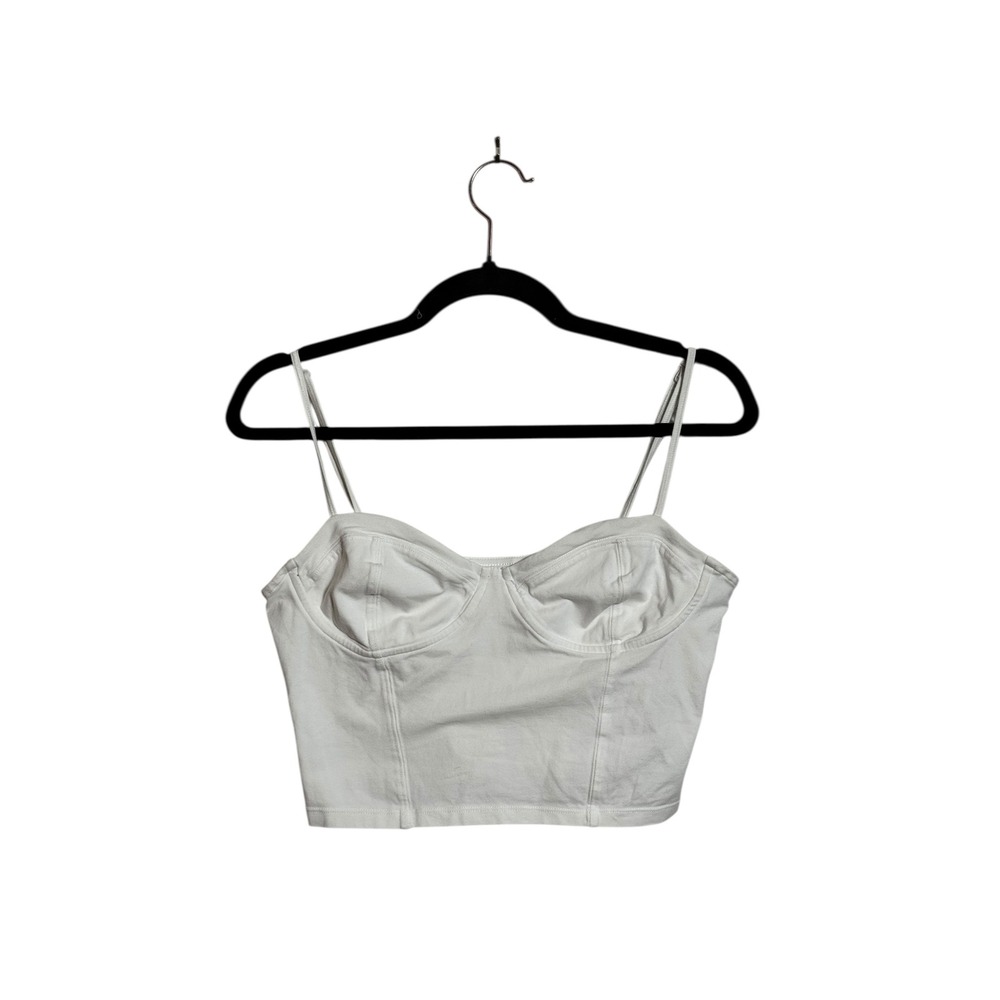 EUC Sunday Best | Aritzia | Bonnie Bustier In White Sz Large